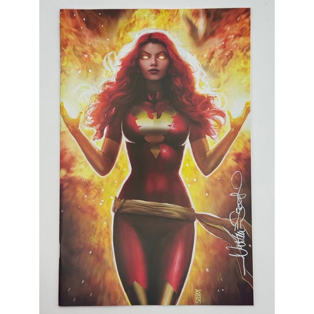 [Signed by Nathan Szerdy] X-MEN #101 FACSIMILE EDITION UNKNOWN COMICS NATHAN SZERDY EXCLUSIVE RED VIRGIN CONVENTION VAR [IN STOCK]