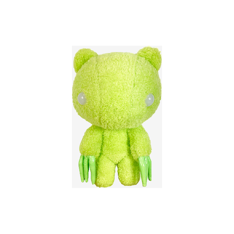 Gloomy Bear Shadow Abstraction 8" Plush [GREEN] - Plastic Empire