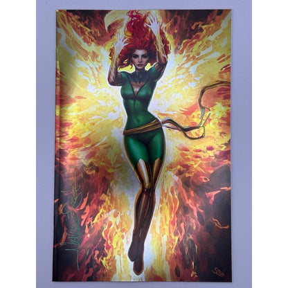 [Signed by Nathan Szerdy] [FOIL] PHOENIX #1 UNKNOWN COMICS NATHAN SZERDY VIRGIN EXCLUSIVE SDCC 2024 VAR [IN STOCK]
