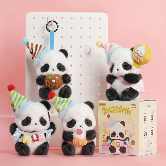 52Toys Panda Roll Party Series Plush Blind Box Full Box