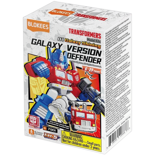 Blokees Transformers Defender Version Series 01 Shattered Alliance Model Kit Blind Box