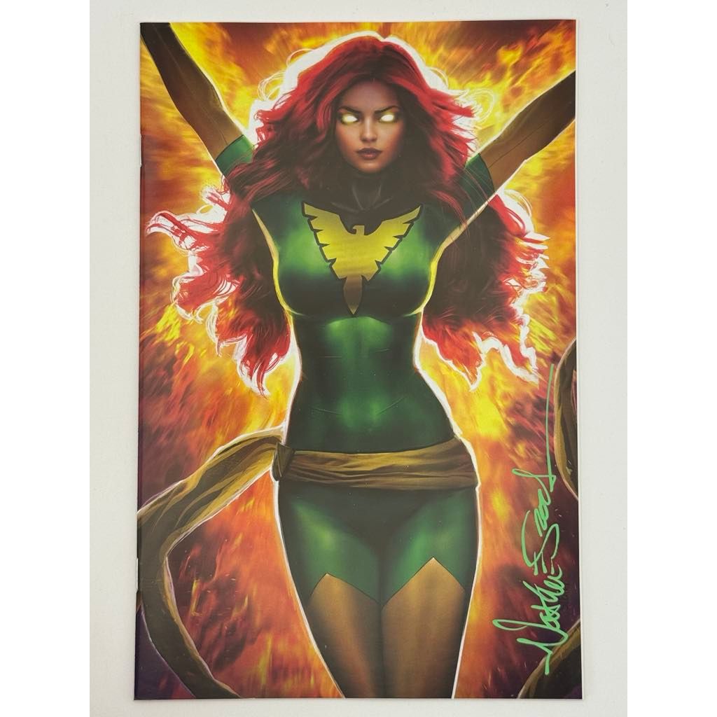 [Signed by Nathan Szerdy] X-MEN #101 FACSIMILE EDITION UNKNOWN COMICS NATHAN SZERDY EXCLUSIVE GREEN VIRGIN VAR [IN STOCK]