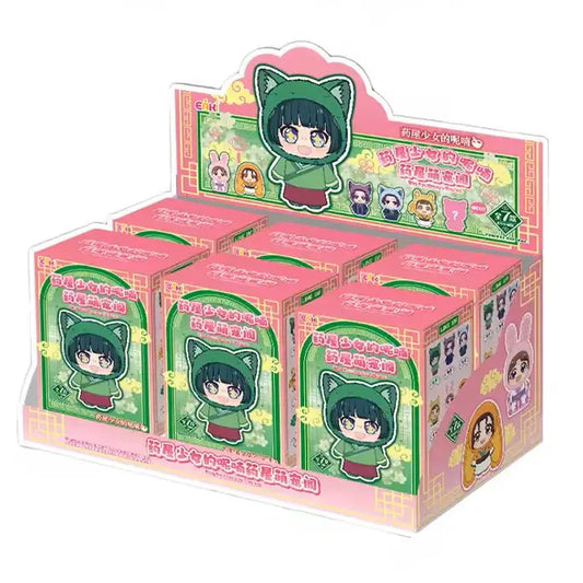 Full Box of 6 EAKI Apothecary Diaries Pet Pavilion Plush Keychain Blind Boxes