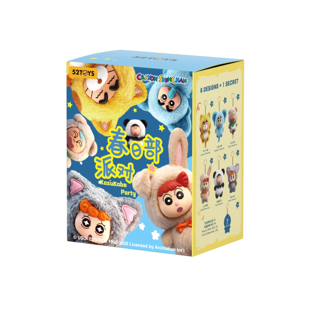 52Toys CRAYON SHINCHAN KASUKABE PARTY Single Blind Box