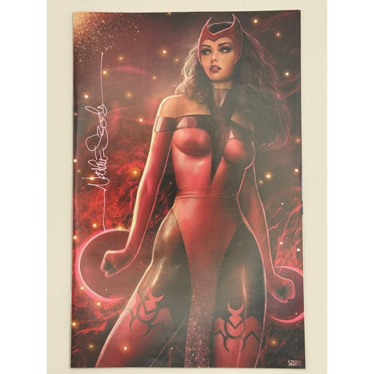 [Signed by Nathan Szerdy] AVENGERS #1 UNKNOWN COMICS NATHAN SZERDY EXCLUSIVE VIRGIN VAR [IN STOCK]