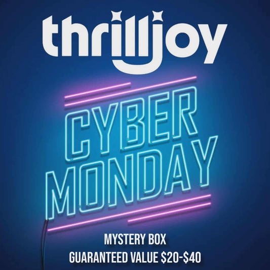 CYBER MONDAY THRILLJOY MYSTERY BOX $20-$40 GUARANTEED VALUE