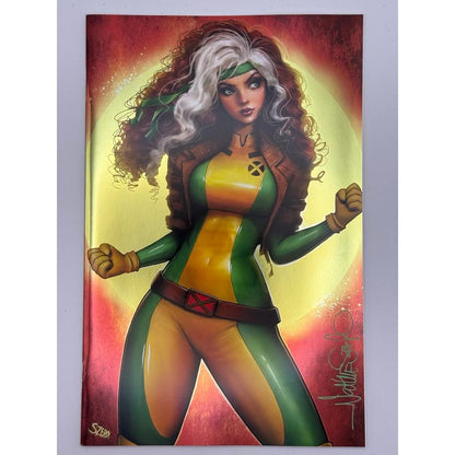 [Signed by Nathan Szerdy] [FOIL] AVENGERS ANNUAL #10 UNKNOWN COMICS NATHAN SZERDY EXCLUSIVE VAR FACSIMILE VIRGIN SDCC 2024 EDITION [IN STOCK]