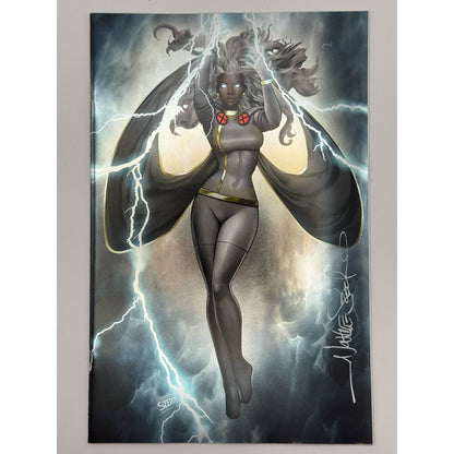 [Signed by Nathan Szerdy] [FOIL] STORM #1 UNKNOWN COMICS NATHAN SZERDY EXCLUSIVE VIRGIN CONVENTION VAR IN STOCK