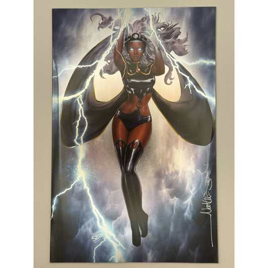 [Signed by Nathan Szerdy] [FOIL] STORM #2 UNKNOWN COMICS NATHAN SZERDY EXCLUSIVE VIRGIN VAR [IN STOCK]