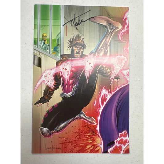 [Signed by Tyler Kirkham] UNCANNY X-MEN #4 Kirkham Unknown Tyler Kirkham Exclusive Virgin Var