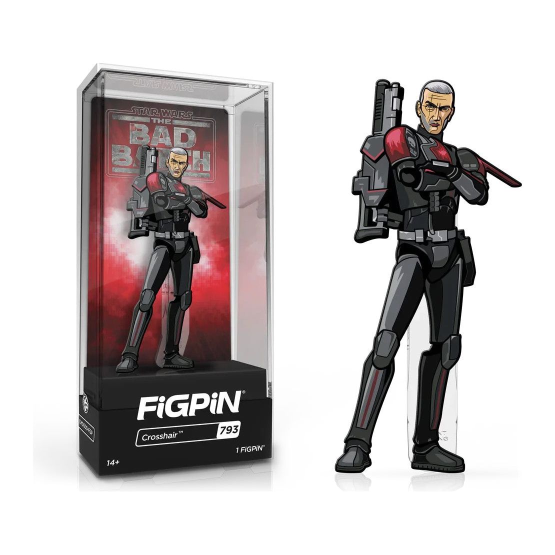 Figpin Crosshair from Bad Batch #793 Star Wars Celebration Ex LE 1000 - Plastic Empire