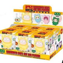 EAKI Sakamoto Days Cat Ear Plushies Series Blind Box Full Box