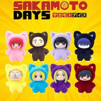 EAKI Sakamoto Days Cat Ear Plushies Series Blind Box - Plastic Empire