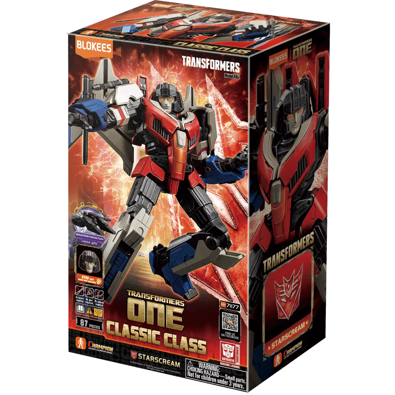 Blokees Classic Class Series 16 Transformers One Starscream Model Kit