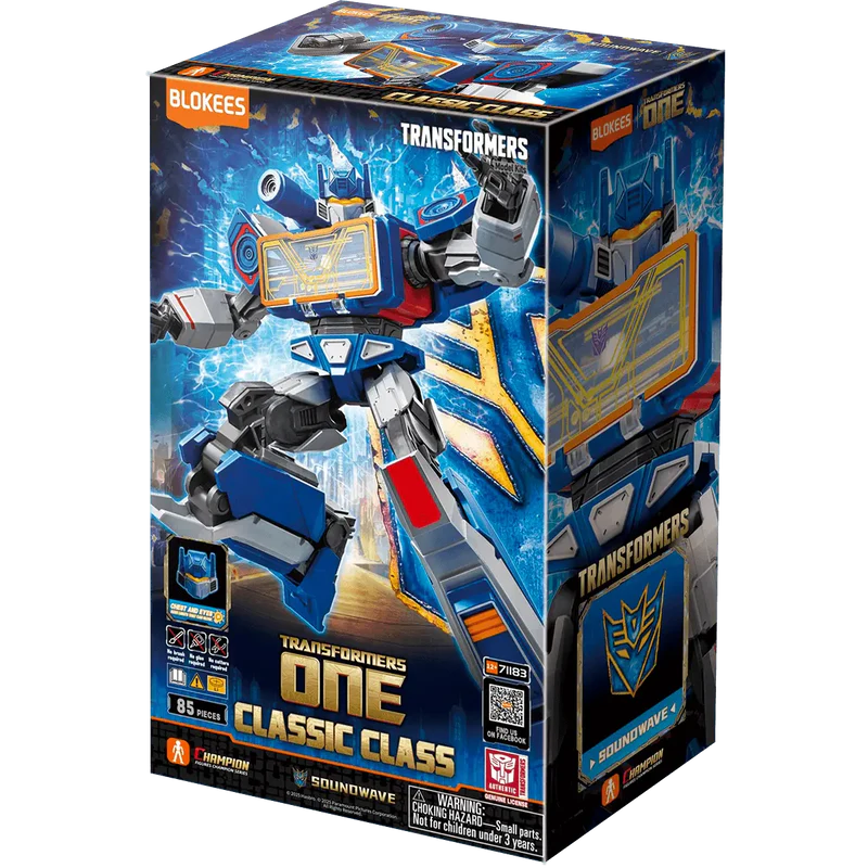 Blokees Classic Class Series 17 Transformers One Soundwave Model Kit