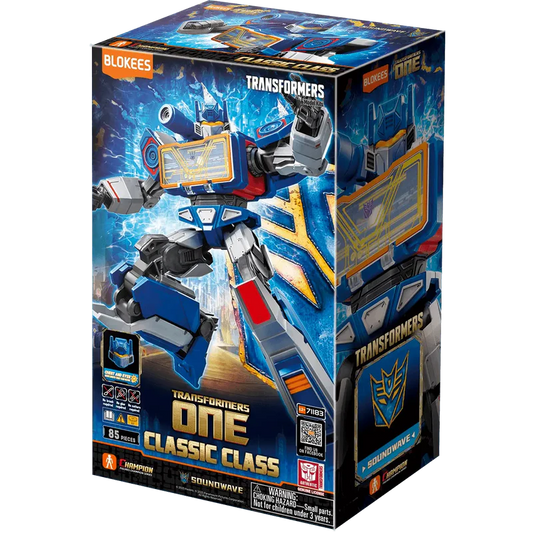Blokees Classic Class Series 17 Transformers One Soundwave Model Kit
