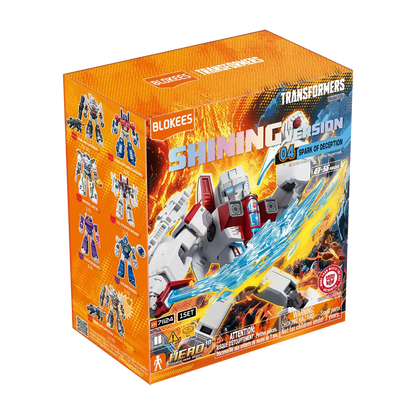 Blokees Transformers Shining Version Series 04 Spark of Deception Model Kit Blind Box