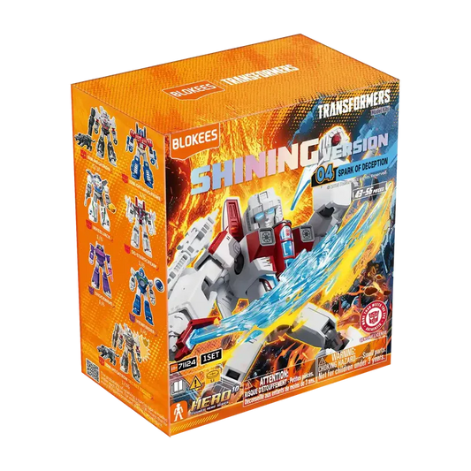 Blokees Transformers Shining Version Series 04 Spark of Deception Model Kit Blind Box