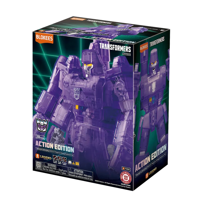 Blokees Action Edition 02 Transformers G1 Megatron Energy Explosion Version Model Kit