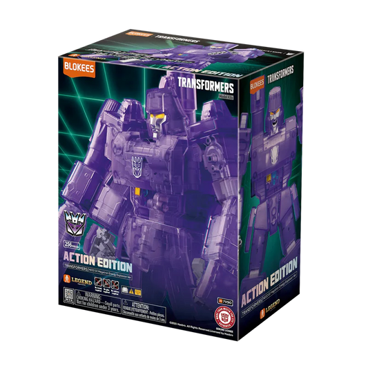 Blokees Action Edition 02 Transformers G1 Megatron Energy Explosion Version Model Kit