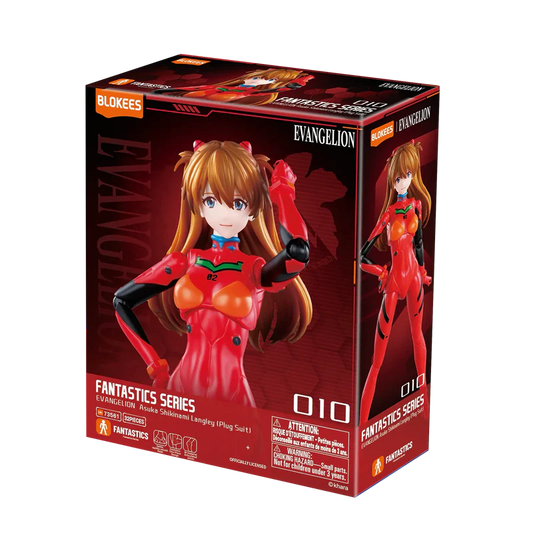 Blokees Fantastics Series 010 Asuka Langley Plug Suit Model Kit