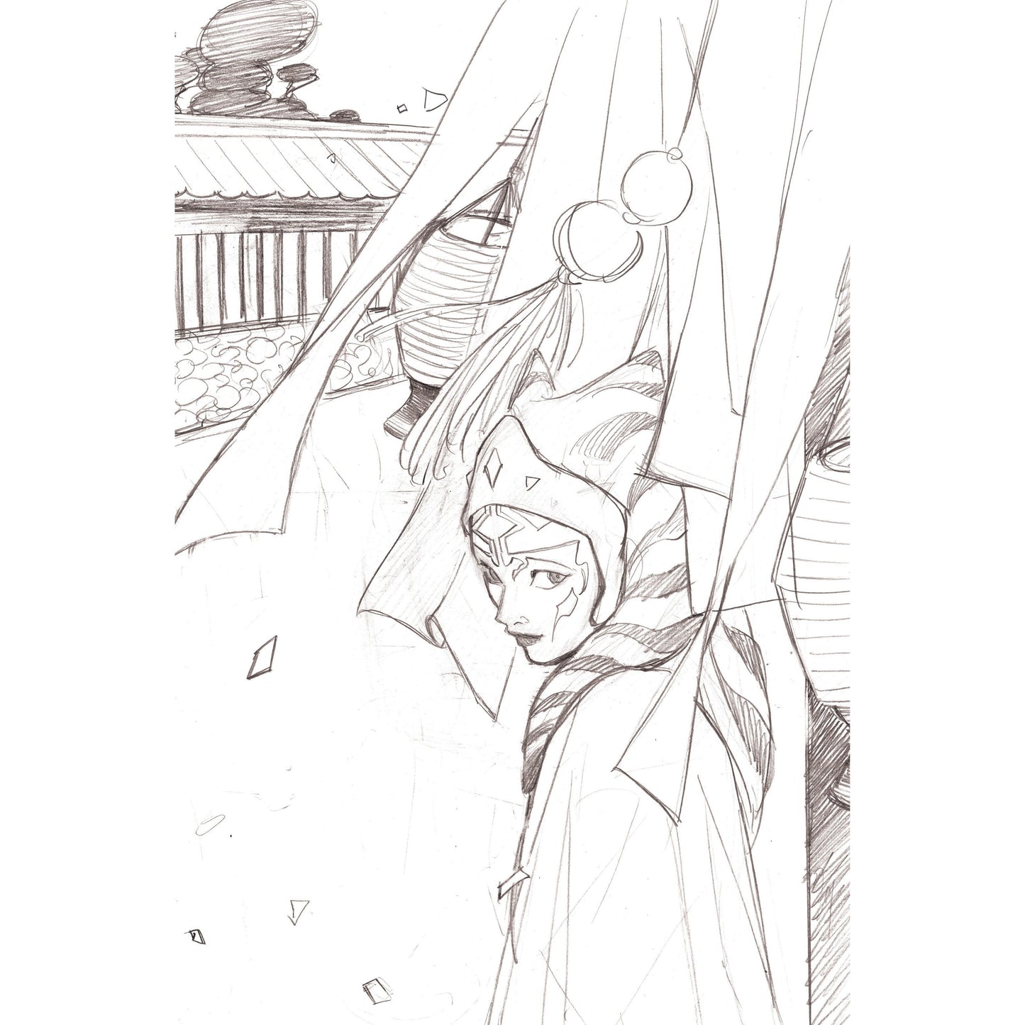 STAR WARS: THE MANDALORIAN SEASON 2 #5 UNKNOWN COMICS PEACH MOMOKO EXCLUSIVE NYCC SKETCH VIRGIN VAR (10/25/2023)