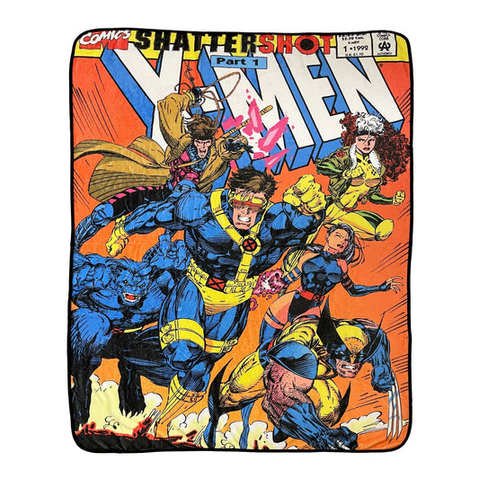 Marvel X-Men 90's Shattershot Fleece Throw Blanket