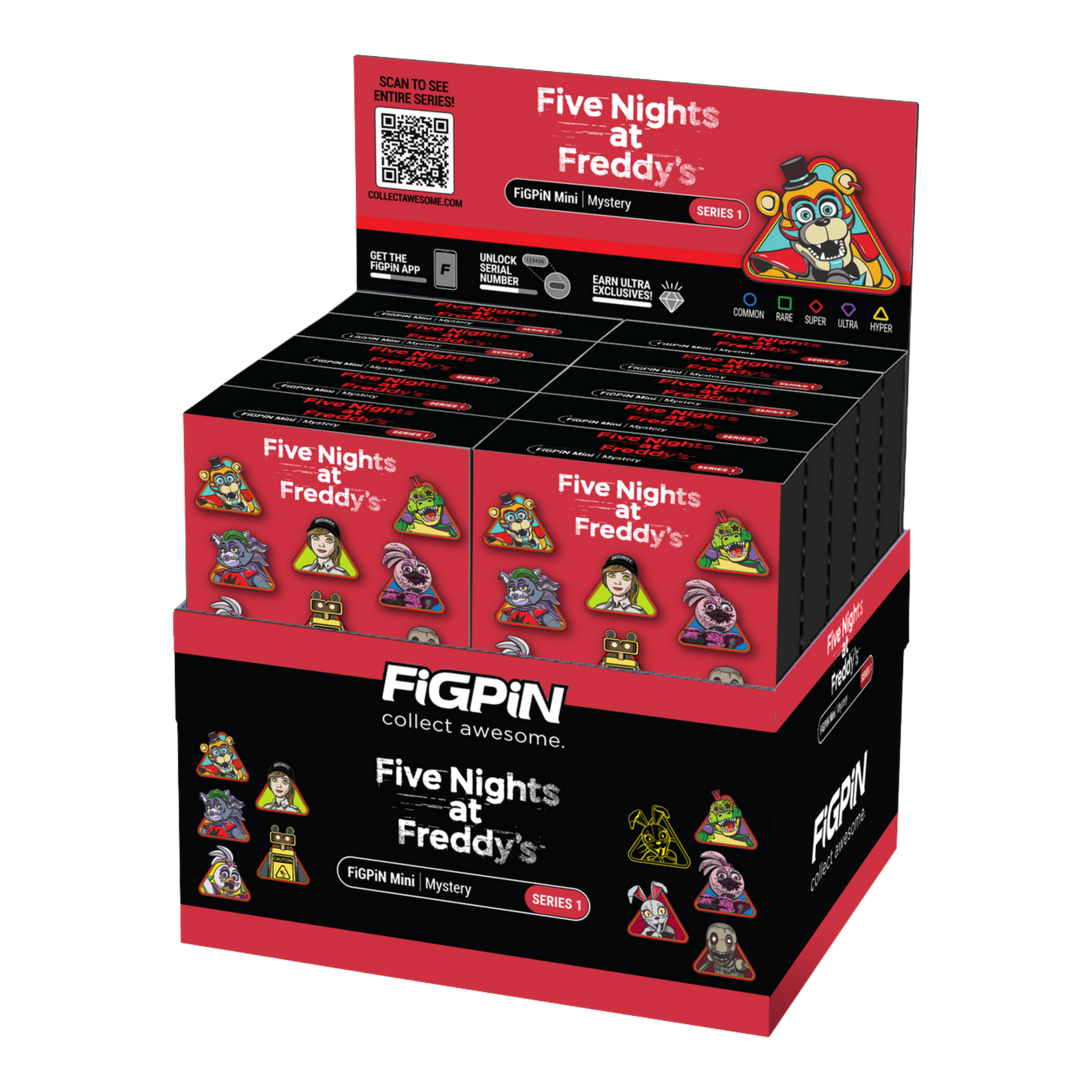 PRE-ORDER Q4 Five Nights at Freddy's (Security Breach) Figpin Mini