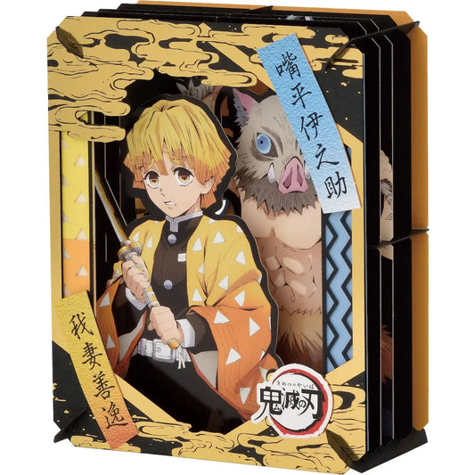 Demon Slayer Kimetsu No Yaiba Zenitsu & Inosuke Paper Teather