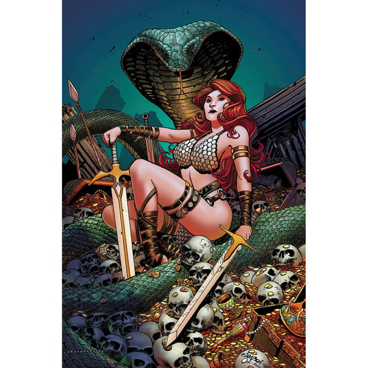 RED SONJA #25 UNKNOWN COMIC JIMBO SALGADO EXCLUSIVE VAR (03/24/2021) - Plastic Empire