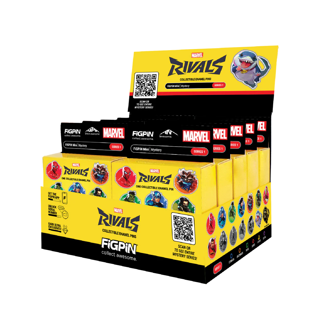 Figpin Mini Marvel Rivals Mystery Series 01 Case