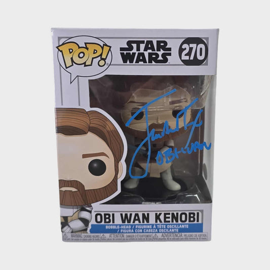 James Arnold Taylor signed Obi Wan Kenobi Funko POP! Star Wars Clone Wars #270 JSA Authenticated autograph