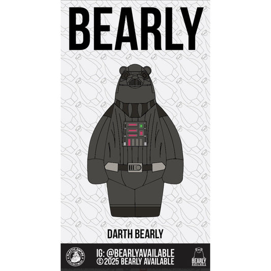 Bearly Available Darth Bearly PIN Plastic Empire Exclusive Pin LE 75 Chance of LE 25 Raw Metal Chase Pin