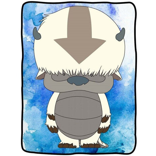 Avatar The Last Airbender Appa Nickelodeon Fleece Throw Blanket 45in by 60in