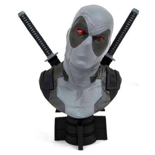 SDCC 2019 Marvel Legends in 3D X-Force Deadpool 1/2 Scale Bust - Plastic Empire