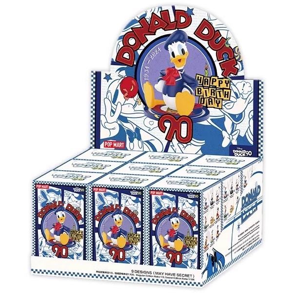 Pop Mart Donald Duck Happy Birthday Mystery Mini Full Box