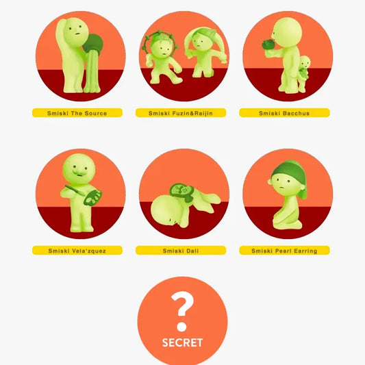 Smiski Museum Series Blind Box Minifigure