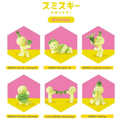 Smiski Birthday Series Blind Box Minifigure