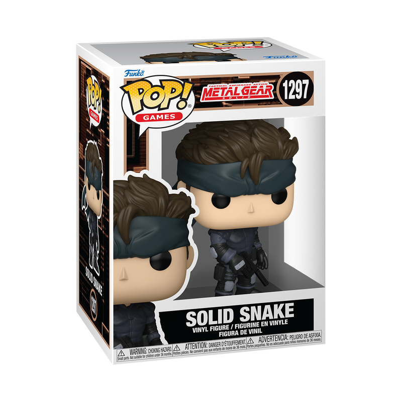 Funko POP! Solid Snake from Metal Gear Solid #1297