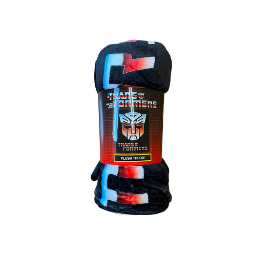 Hasbro Transformers Autobot Symbol 80's Cartoon Throw Blanket