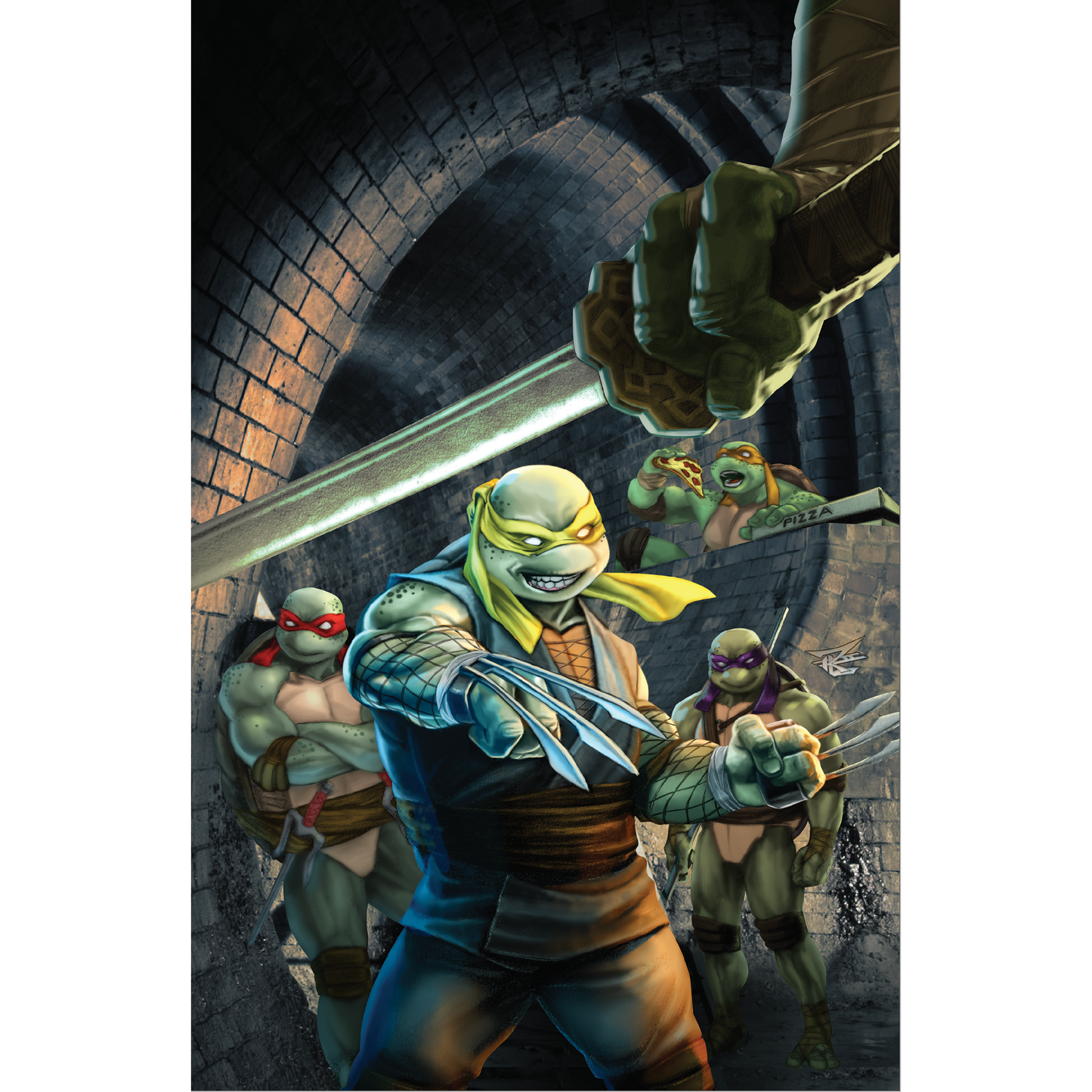 TMNT JENNIKA II #1 (OF 6) UNKNOWN COMICS RON LEARY EXCLUSIVE VIRGIN VAR (11/04/2020)