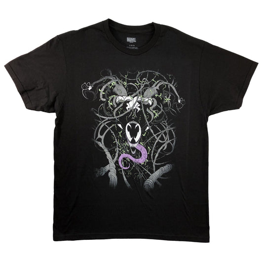Venom Webs Spider-Man Marvel Comics Adult T-Shirt