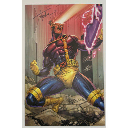 [Signed by Tyler Kirkham] X-MEN #6 Tyler Kirkham | Unknown Connecting Cover Excl Virgin Var
