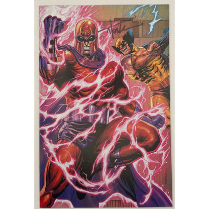 [Signed by Tyler Kirkham] WOLVERINE #2  Unknown Tyler Kirkham Connecting Cover Excl Virgin Var