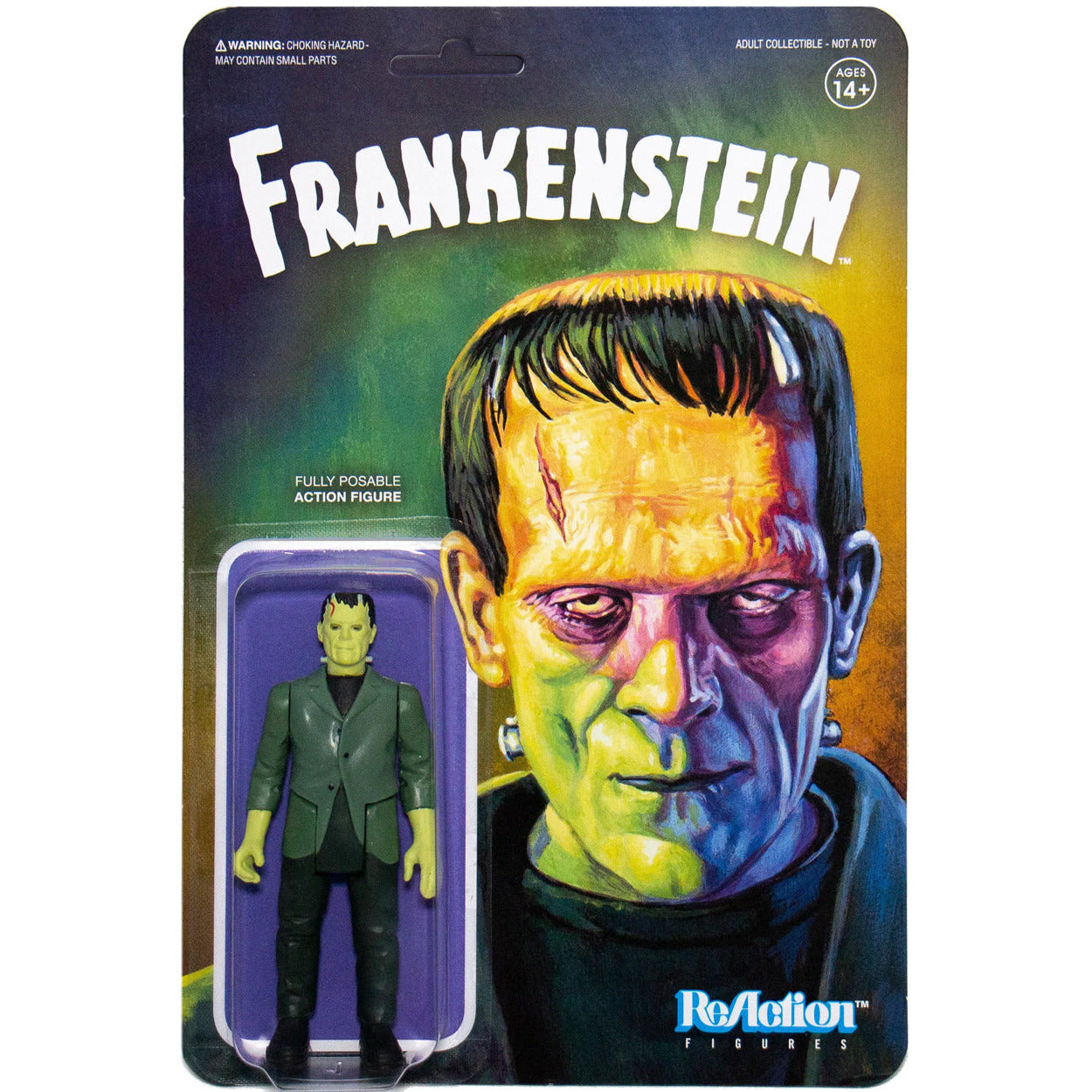 Super 7 Reaction Universal Monsters Frankenstein figure in stock
