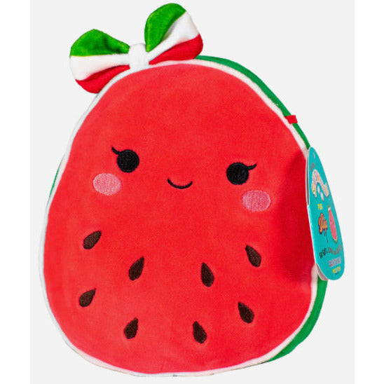 SQUISHMALLOW 7 INCH FRUIT SQUAD WANDA THE WATERMELON WITH BOW IN STOCK