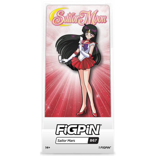 SAILOR MOON CHALICE COLLECTIBLES EXCLUSIVE SAILOR MARS 867 FIGPIN IN STOCK