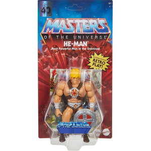 MATTEL MASTERS OF THE UNIVERSE HE-MAN 40TH ANNIVERSARY FIGURE IN STOCK