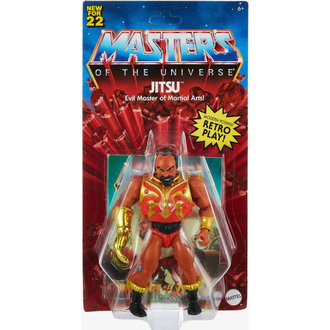 MATTEL MASTERS OF THE UNIVERSE JITSU NEW FOR 22 FIGURE IN STOCK