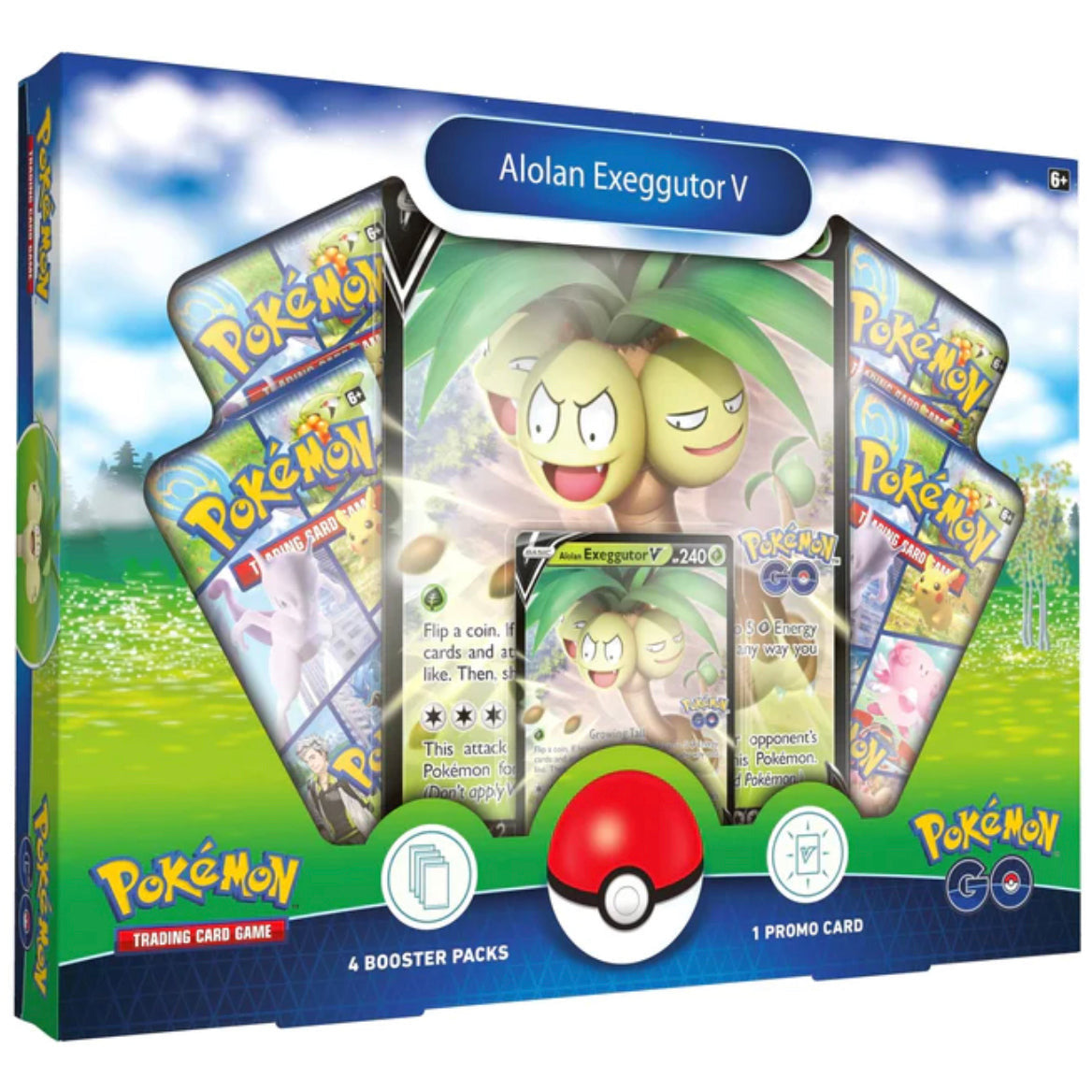 Pokémon Trading Card Game: Pokémon Go collection-Alolan Exeggutor V